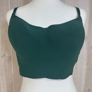 PINK Victorias Secret Wireless Lightly Lined Perfect Shape Form XL Green T-Shirt